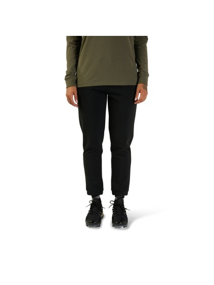 Dámské kalhoty Fox W Level Up Fleece Jogger - Black (Velikost L)
