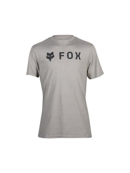 Pánské triko Fox Absolute Ss Prem Tee - Heather Graphite (Velikost L)