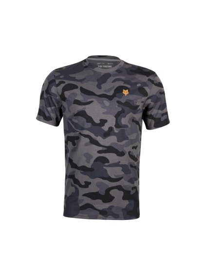 Pánské triko Fox Fox Head Ss Tech Tee Camo - Black Camo