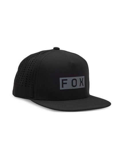 Pánská kšiltovka Fox Wordmark Tech Sb Hat - Black