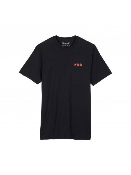 Pánské triko Fox Wayfaring Prem Ss Tee - Black