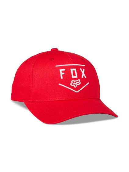 8748 detska ksiltovka fox yth shield 110 snapback hat flame red