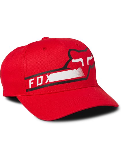 8262 detska ksiltovka fox yth vizen flexfit flame red