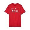 Pánské triko Fox Fox X Honda Prem Ss Tee - Flame Red