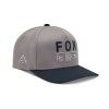 Pánská kšiltovka Fox Race Spec Snapback Hat - Steel Grey