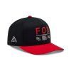 Pánská kšiltovka Fox Race Spec Snapback Hat - Black