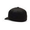 Pánská čepice Fox Fox Head Tech Flexfit Hat - Black/Charcoal