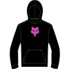 Dětská mikina Fox Yth Legacy Fleece Po - Black/Pink (Velikost YL)