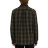 Pánská košile Volcom Shadowstone Flannel Ls - Wintermoss