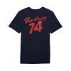 Pánské triko Fox Scripted Ss Prem Tee - Midnight
