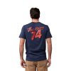 Pánské triko Fox Scripted Ss Prem Tee - Midnight