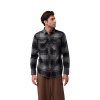 Pánská košile Fox Traildust Flannel - Black