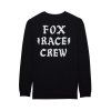 Pánské triko Fox Race Crew Ls Prem Tee - Black