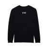 Pánské triko Fox Race Crew Ls Prem Tee - Black