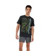 Pánské triko Fox Elevated Ss Prem Tee - Black