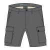 Pánské šortky Fox Slambozo Short 3.0 - Pewter
