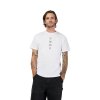 Pánské triko Fox Checkered Ss Prem Tee - Optic White