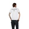 Pánské triko Fox Checkered Ss Prem Tee - Optic White