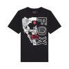 Dětské triko Fox Yth Image Skull Ss Tee - Black