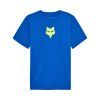 Dětské triko Fox Yth Spire Ss Tee - Blue