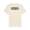 Pánské triko Fox Global Ss Prem Tee - Off White