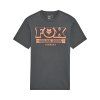 Pánské triko Fox Banner Ss Prem Tee - Dark Shadow