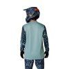 Pánský cyklo dres Fox Ranger Ls Jersey Img Print - Arctic Blue