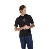 Pánský cyklo dres Fox Ranger Ss Jersey Fox Head - Black