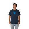 Pánské triko Fox Vision 195 Original Ss Tee - Galaxy Blue