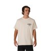 Pánské triko Fox Trick 195 Original Ss Tee - Off White