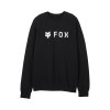 Pánská mikina Fox Absolute Fleece Crew - Black (Velikost 2X)