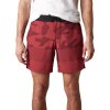 Pánské plavky Fox Vzns Camo Hybrid Short - Scarlet (Velikost L)