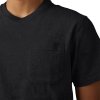 Pánské triko Fox Level Up Ss Pkt Tee - Black