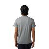 Pánské triko Fox Level Up Ss Pkt Tee - Heather Graphite