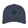 Pánská kšiltovka Fox Fox Head Select Flexfit Hat - Heather Midnight
