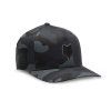 Pánská čepice Fox Fox Head Flexfit Hat - Black Camo