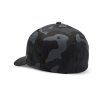 Pánská čepice Fox Fox Head Flexfit Hat - Black Camo