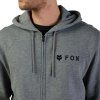 Pánská mikina Fox Absolute Fleece Zip - Heather Graphite