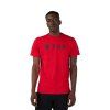 Pánské triko Fox Absolute Ss Prem Tee - Flame Red
