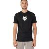Pánské triko Fox Fox Head Ss Prem Tee - Black