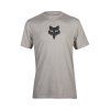 Pánské triko Fox Fox Head Ss Prem Tee - Heather Graphite
