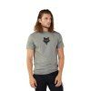 Pánské triko Fox Fox Head Ss Prem Tee - Heather Graphite