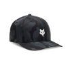 Pánská čepice Fox Fox Head Camo Tech Flexfit - Black Camo