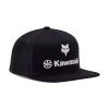 Dětská kšiltovka Fox Yth Fox X Kawi Snapback Hat - Black