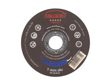 Řezný kotouč ALU premium na hliník