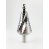 Stupňovitý vrták HSS-G 6-38,0mm,12 stupňů,stupeň 3mm
