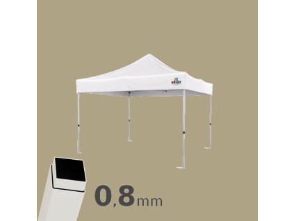 Zložljiv paviljon za prilagodljivost