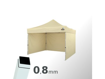 Prodajni šator s prozorima