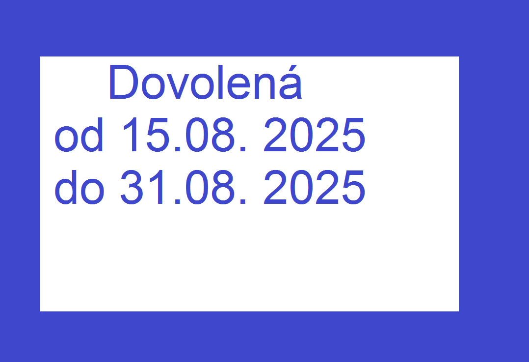 dovolená