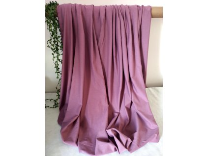 Jednolícní úplet lila